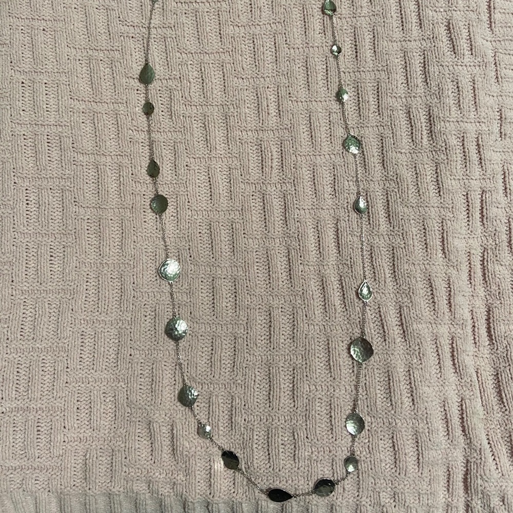 Melinda Maria Designs Sabrina Pod Silver Necklace